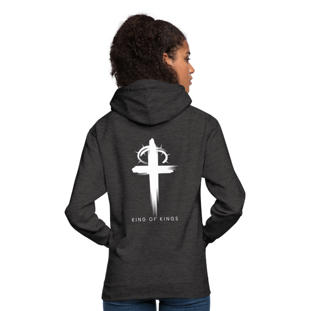 King of Kings Unisex Hoodie - charcoal grey