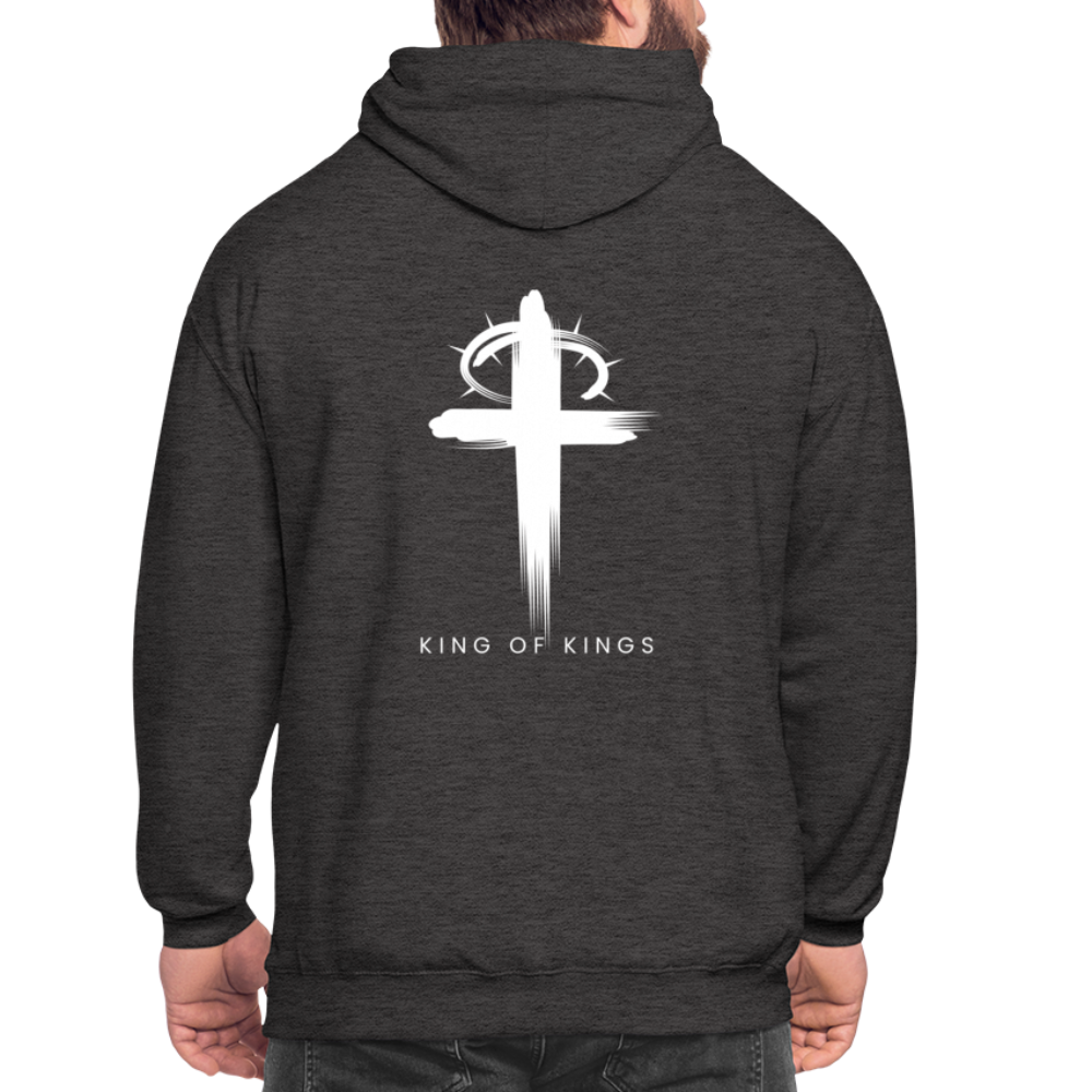 King of Kings Unisex Hoodie - charcoal grey