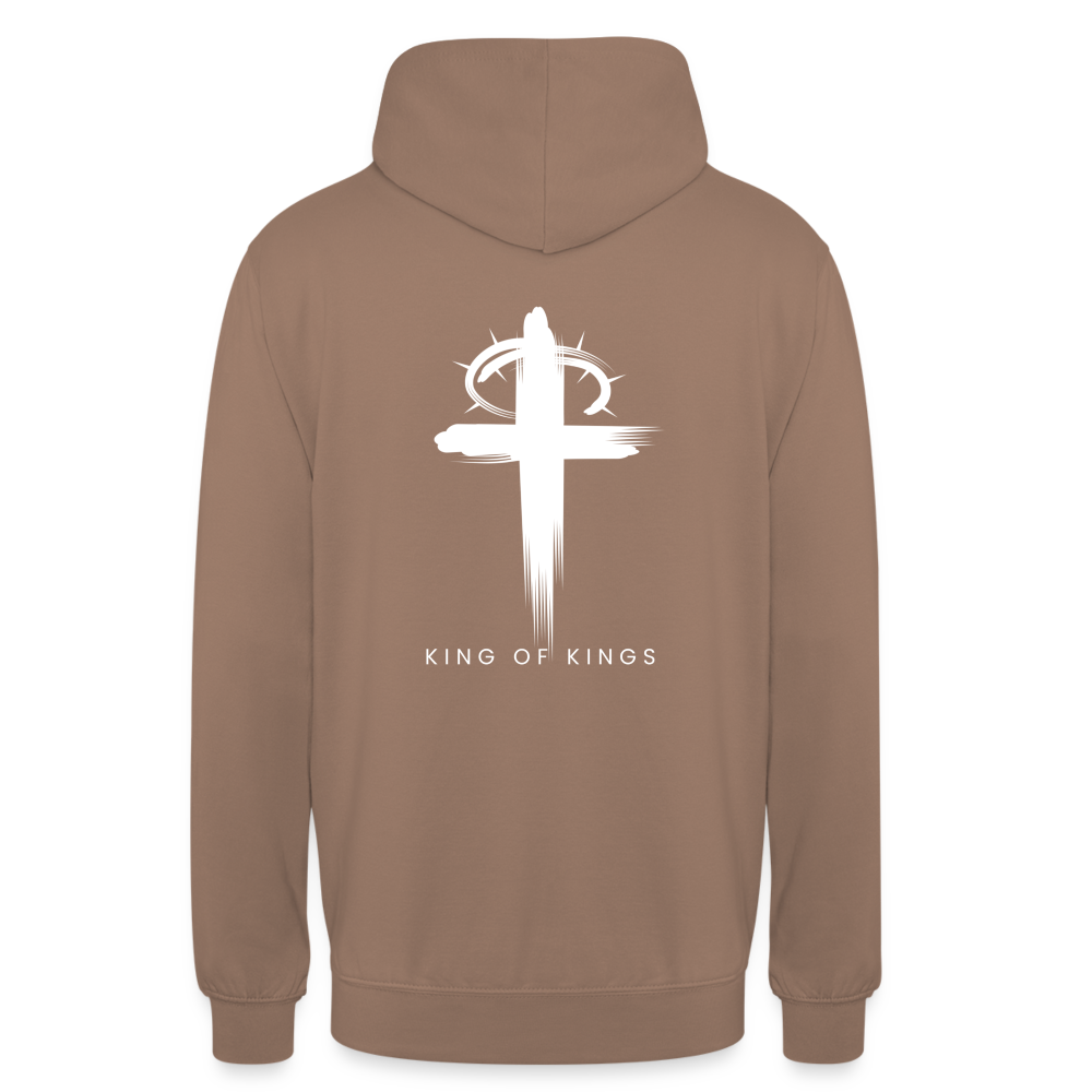 King of Kings Unisex Hoodie - mocha