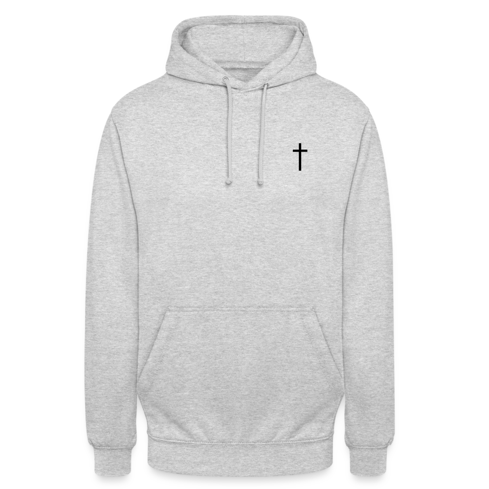 He is Risen Unisex Hoodie - light heather grey