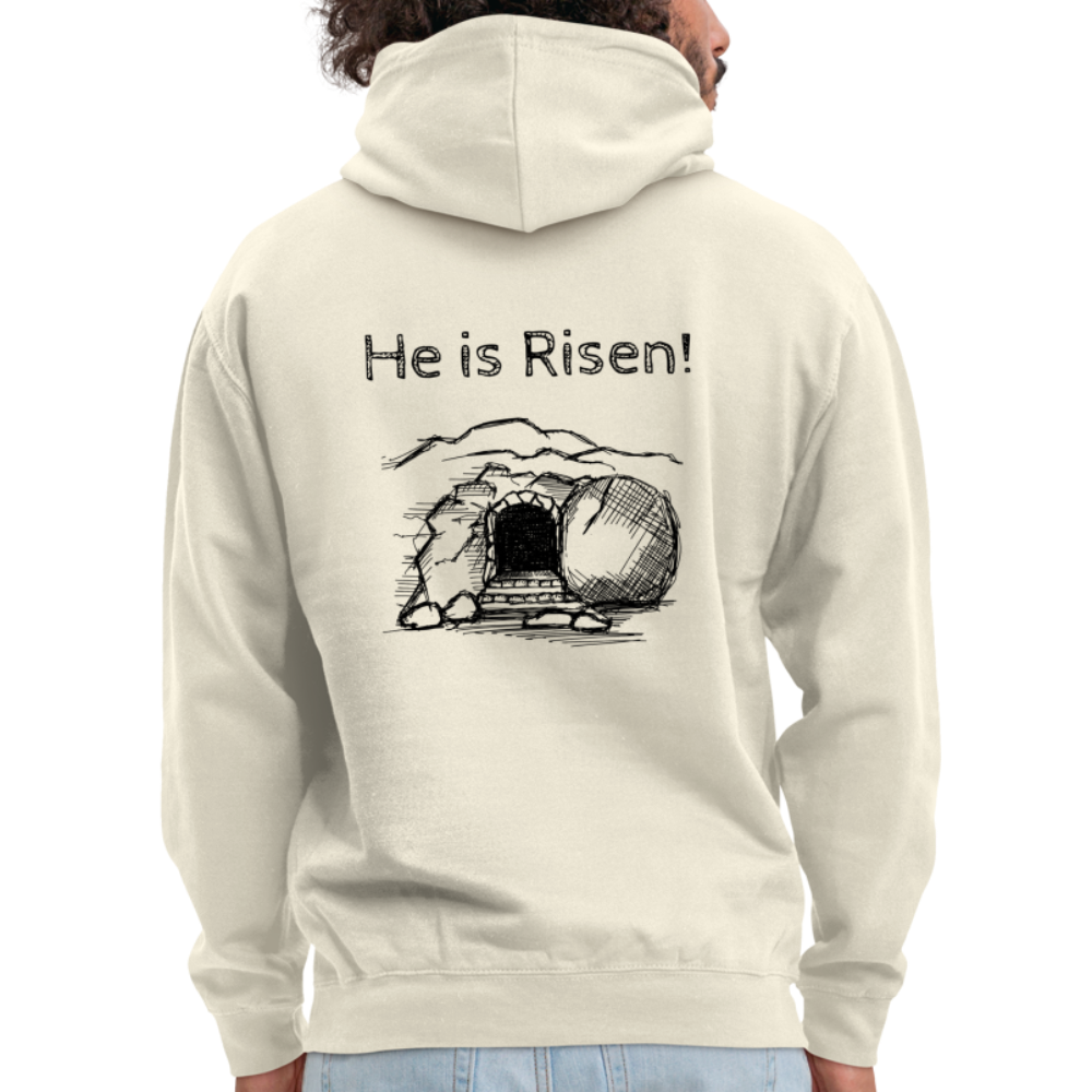 He is Risen Unisex Hoodie - vanilla