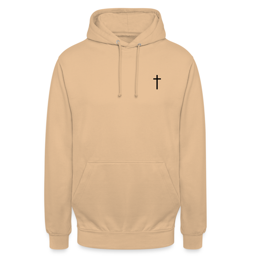 He is Risen Unisex Hoodie - peach