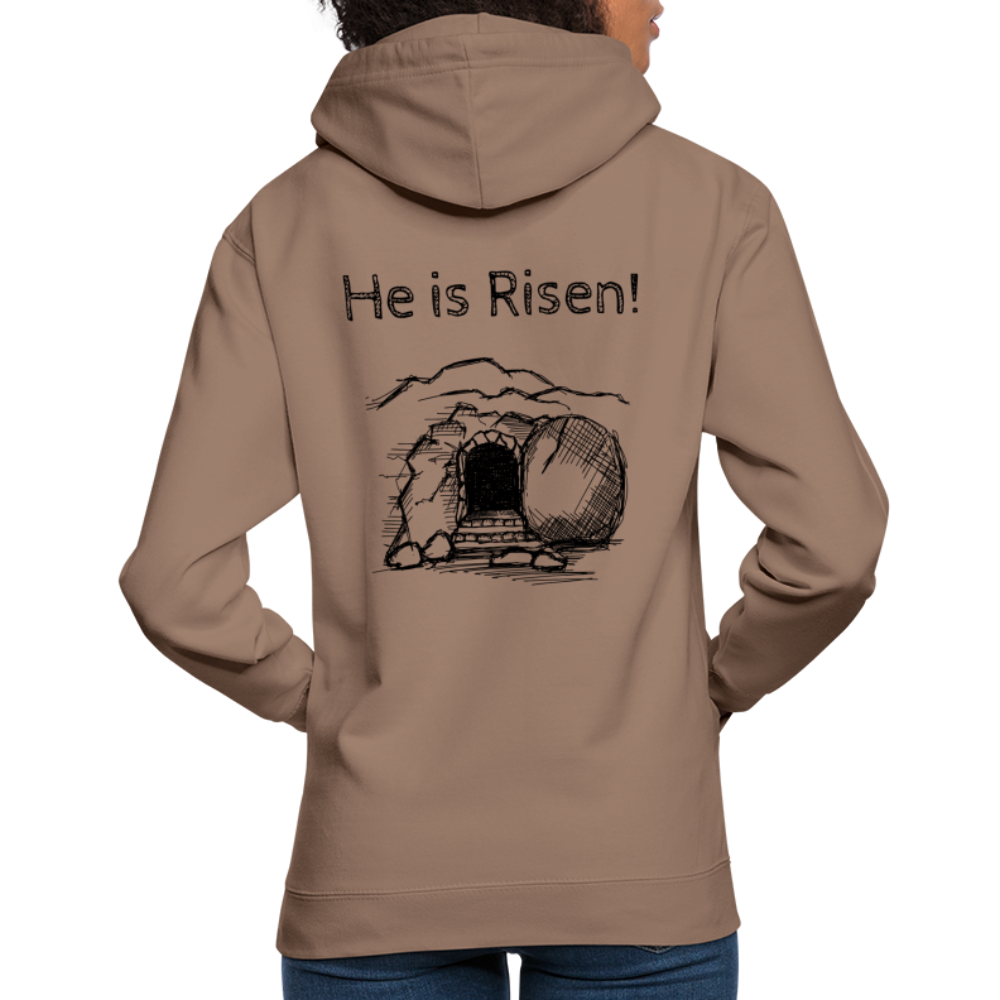 He is Risen Unisex Hoodie - mocha