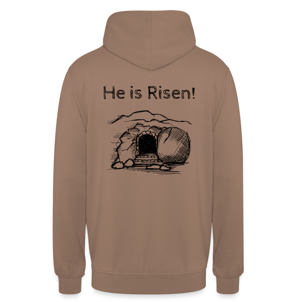 He is Risen Unisex Hoodie - mocha