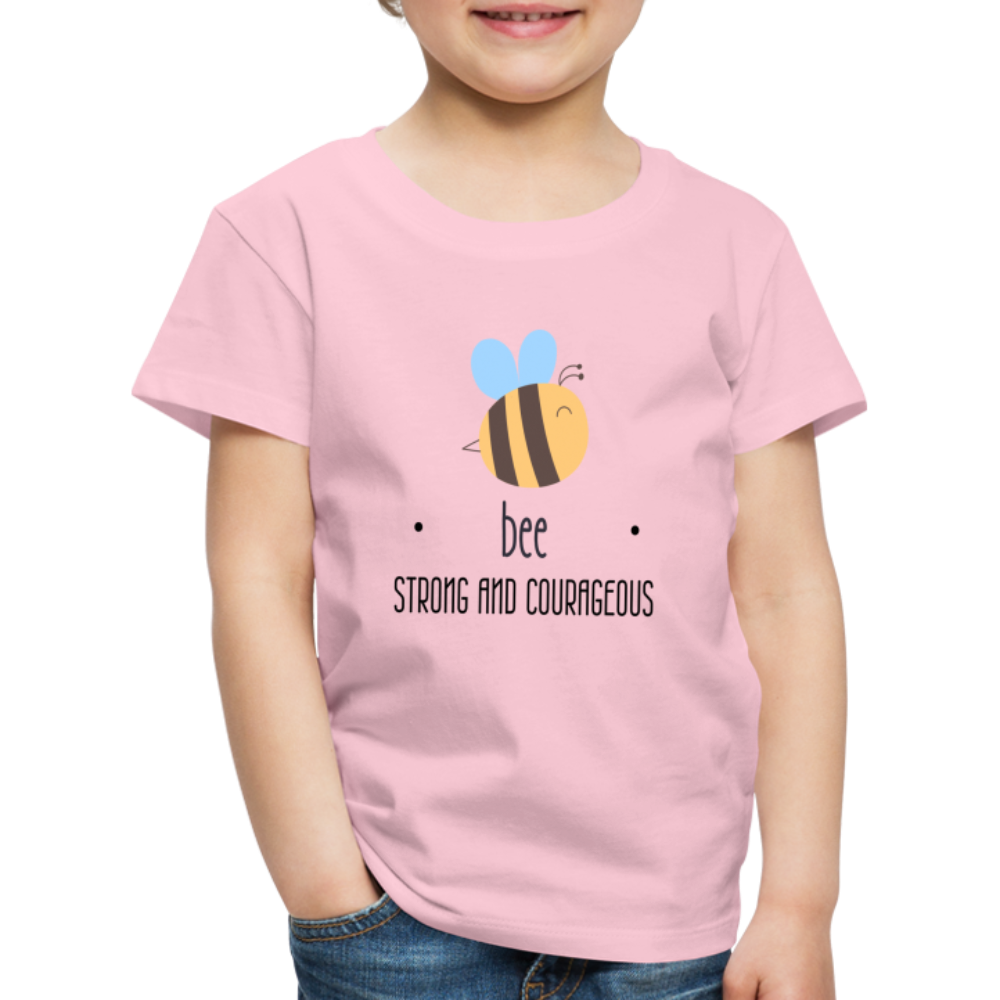 Be Strong Kids' Premium T-Shirt - rose shadow