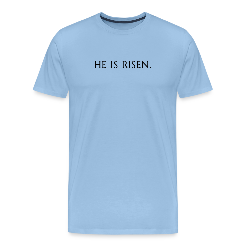He is Risen Men’s Premium T-Shirt - sky