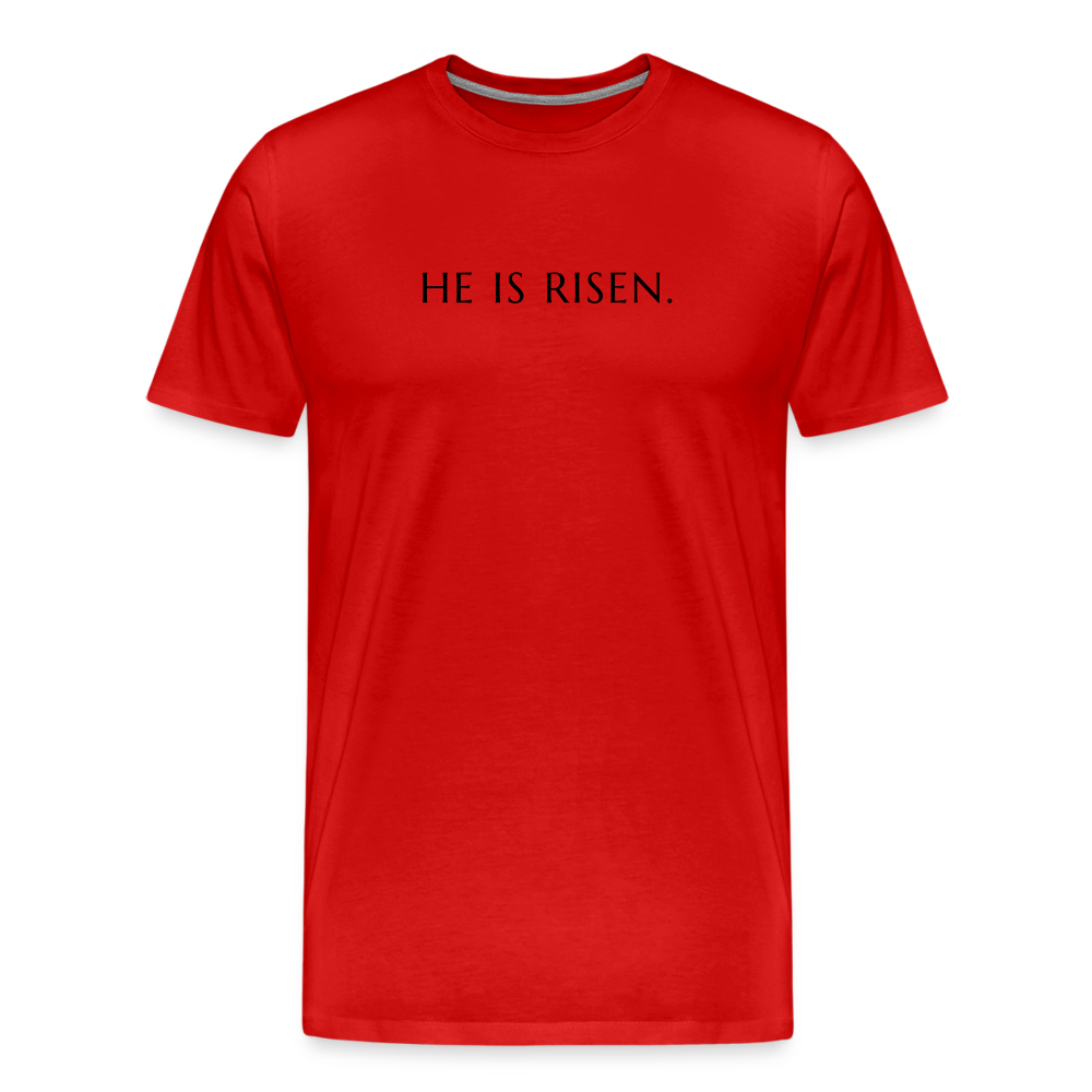He is Risen Men’s Premium T-Shirt - red