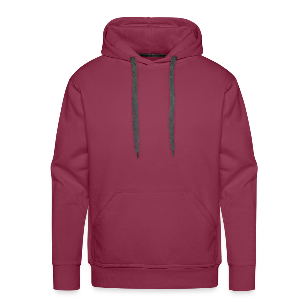 Gods love was greater Men’s Premium Hoodie - bordeaux