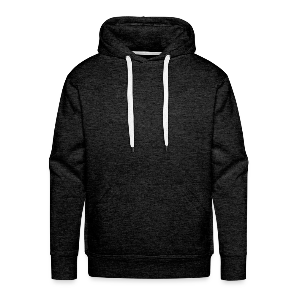 Gods love was greater Men’s Premium Hoodie - charcoal grey