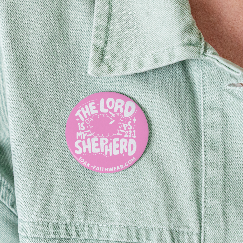 My Shepherd Buttons large 2.2''/56 mm (5-pack) - white