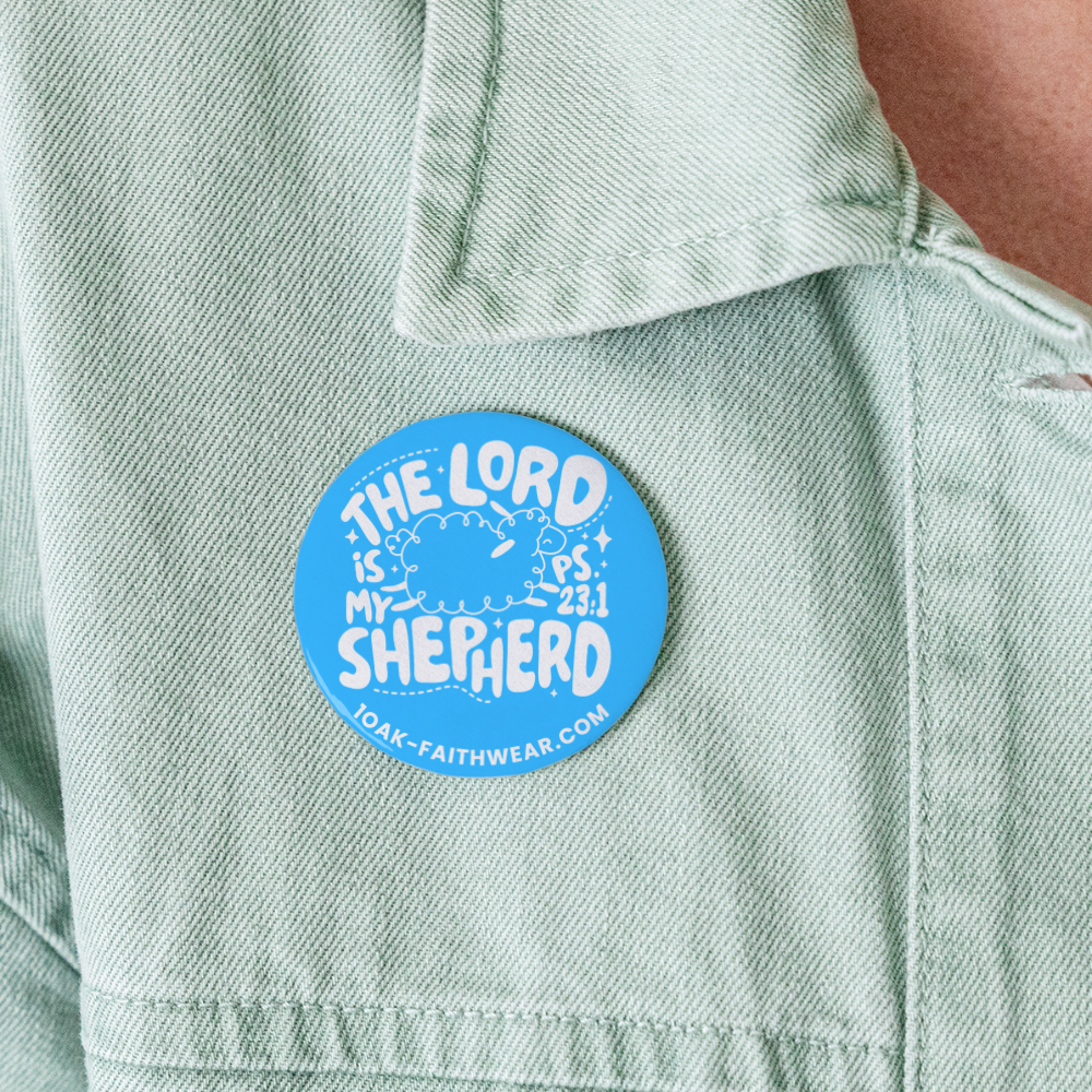 My Shepherd Buttons large 2.2''/56 mm (5-pack) - white