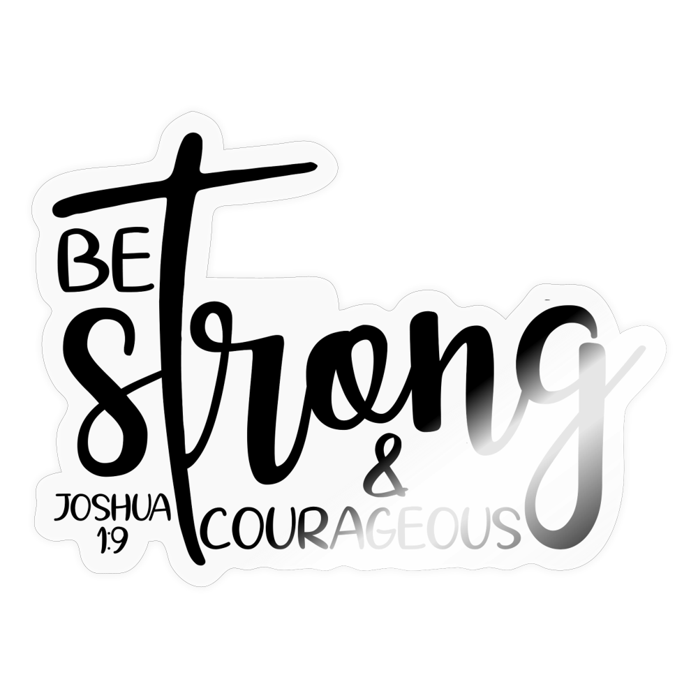 Sticker - transparent glossy