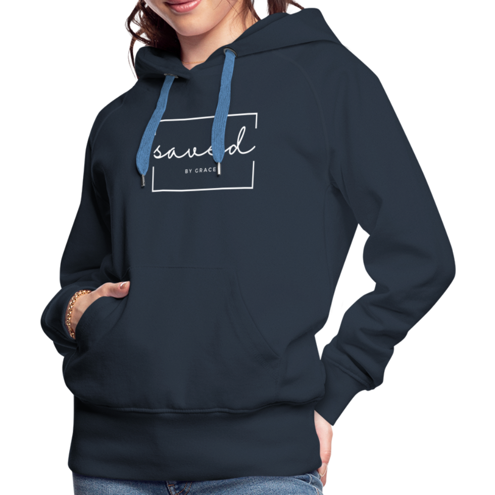 Saved Women’s Premium Hoodie - navy