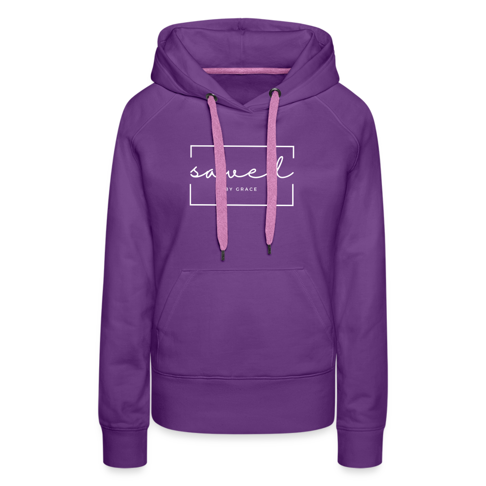 Saved Women’s Premium Hoodie - purple