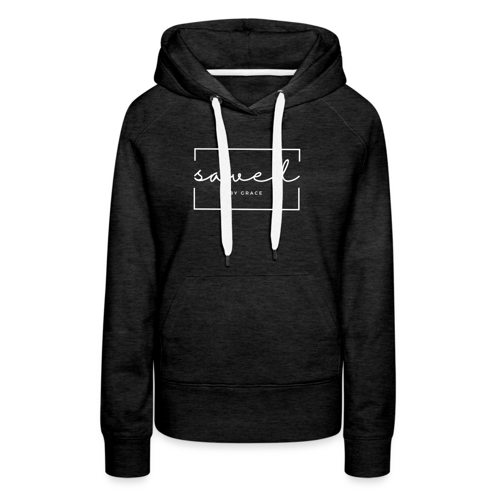 Saved Women’s Premium Hoodie - charcoal grey