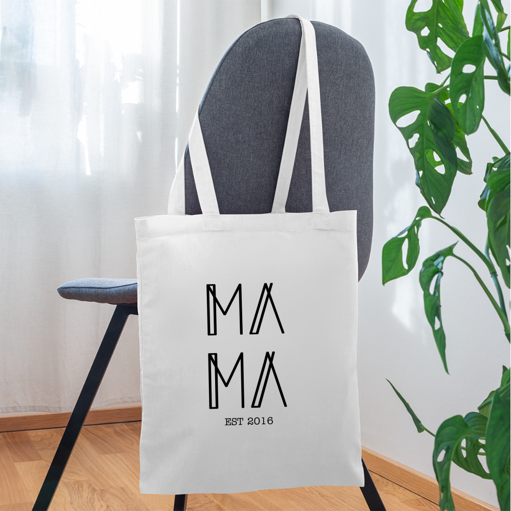 MAMA customizable Tote Bag - white