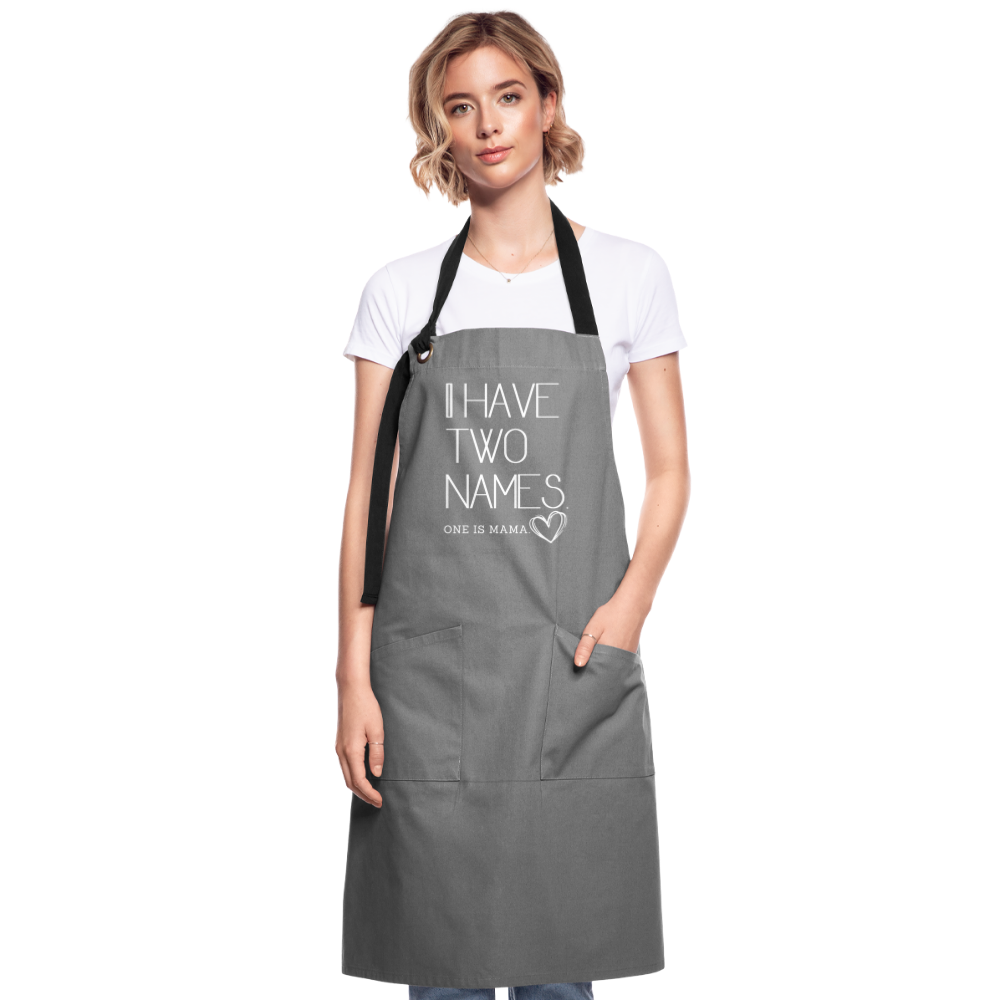 Mom Artisan Apron - grey/black