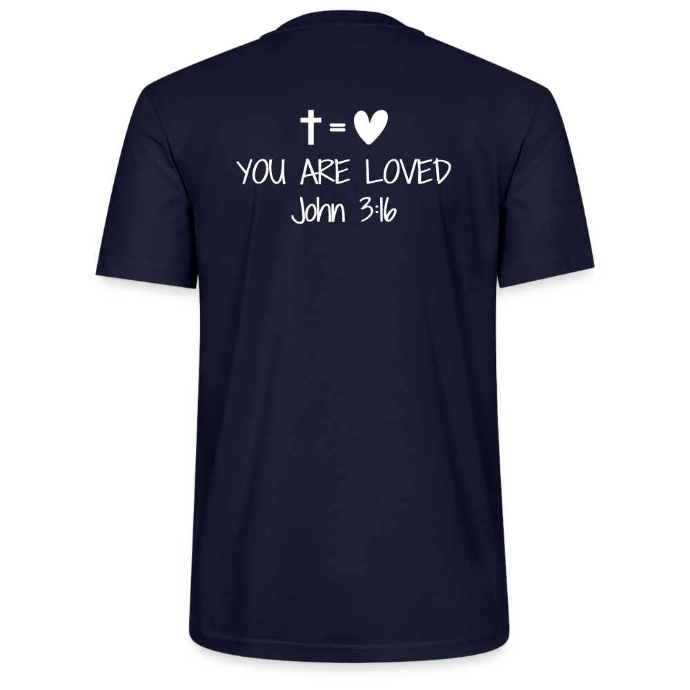 You are loved Unisex T-Shirt - navy