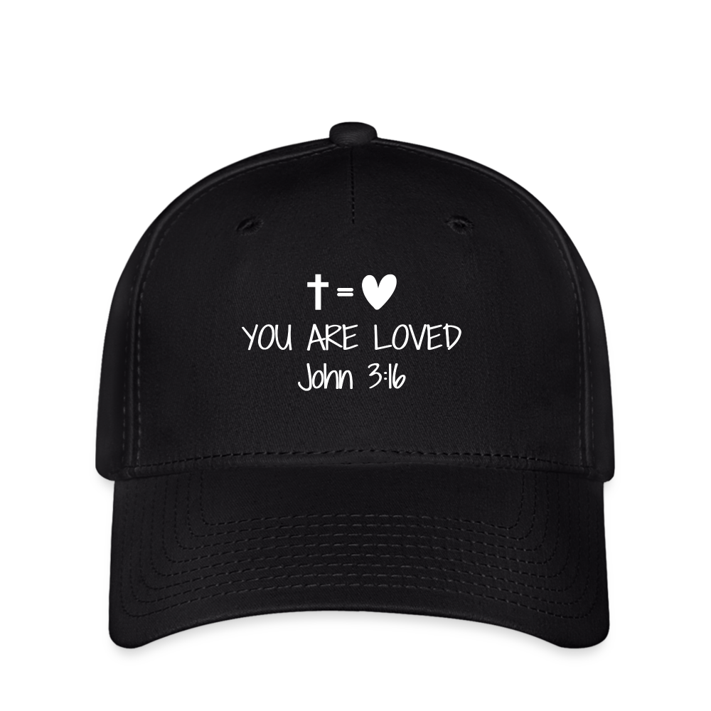 You are loved Cap - black