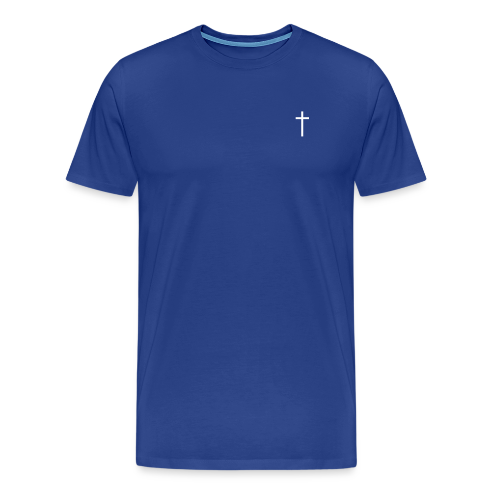 Cross Men’s Premium T-Shirt - royal blue