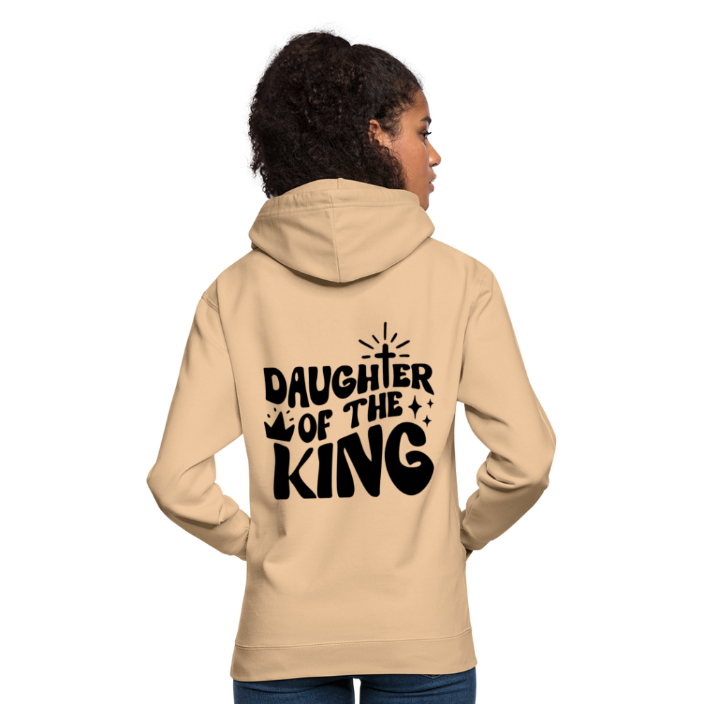 Daughter of the King Unisex Hoodie - peach