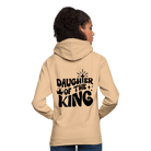 Daughter of the King Unisex Hoodie - peach