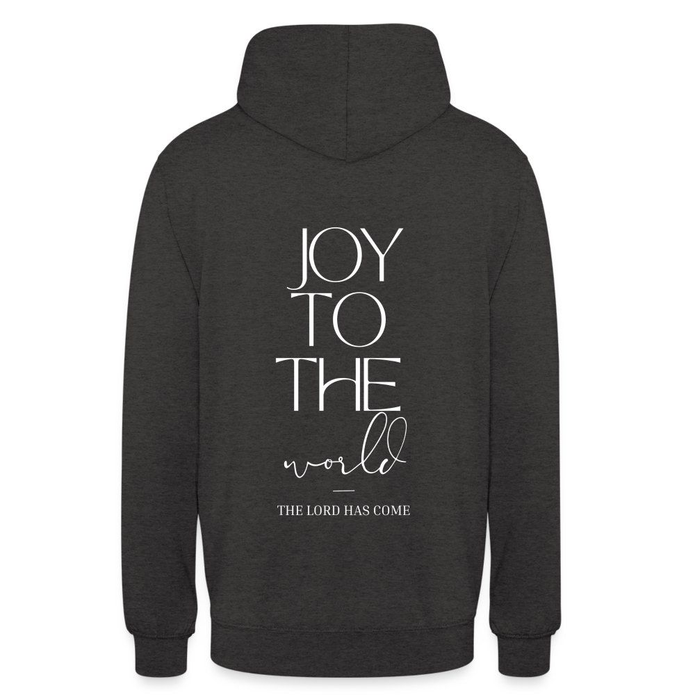 Joy to the world Unisex Hoodie - charcoal grey