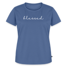 Blessed Women’s Premium T-Shirt - stone blue