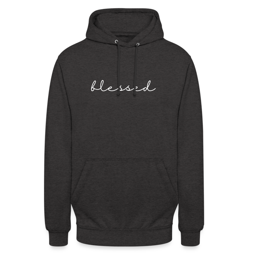 Blessed Unisex Hoodie - charcoal grey