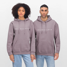 Unconquered Unisex Softstyle® Midweight Hoodie - purple-grey 