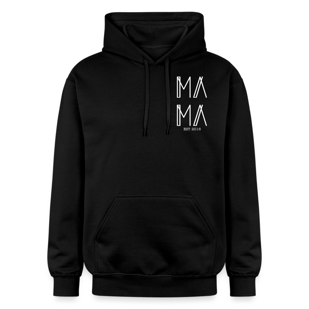 MAMA Unisex Softstyle Midweight Hoodie - black