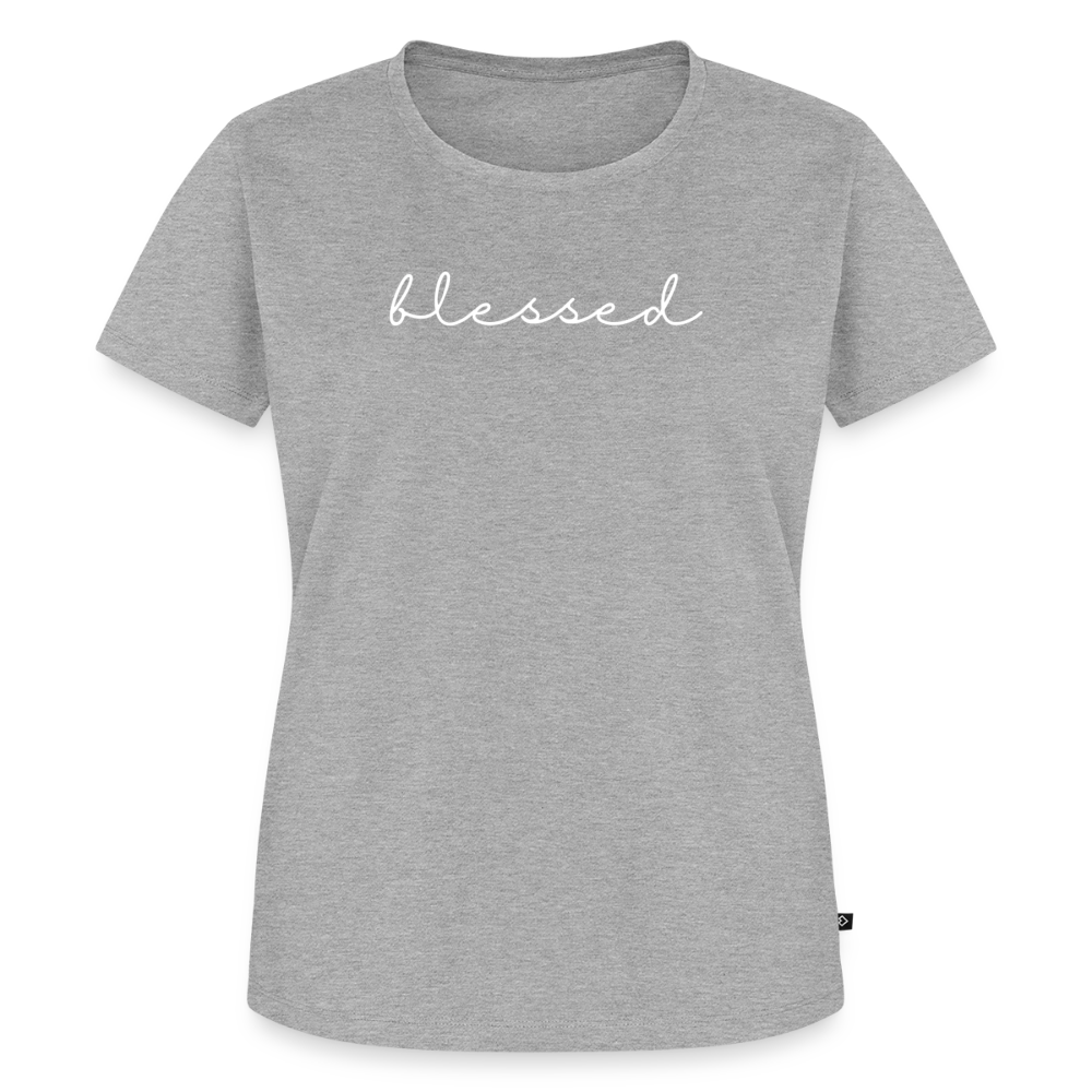 Blessed Women’s Premium T-Shirt - heather grey