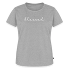 Blessed Women’s Premium T-Shirt - heather grey
