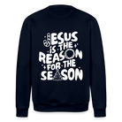 Christmas Unisex Organic Sweatshirt - navy