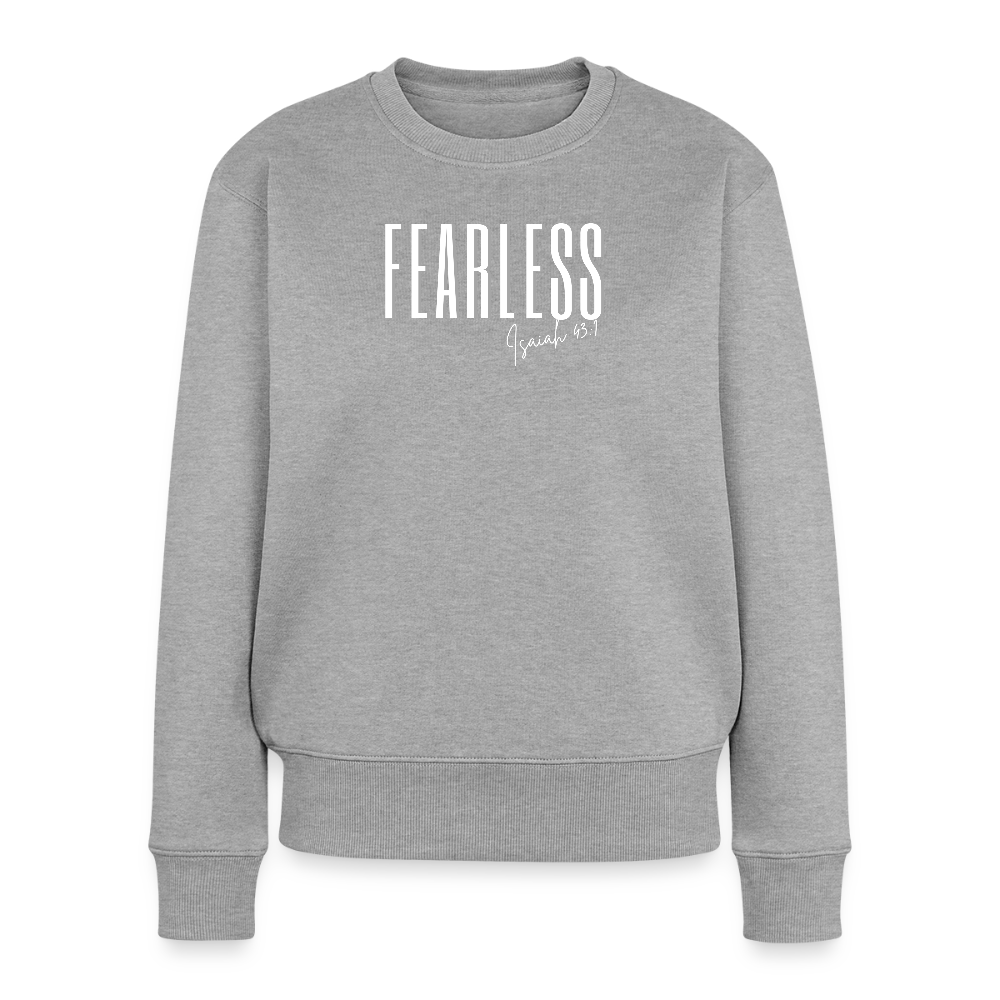 Fearless Women's Premium Sweatshirt - heather grey
