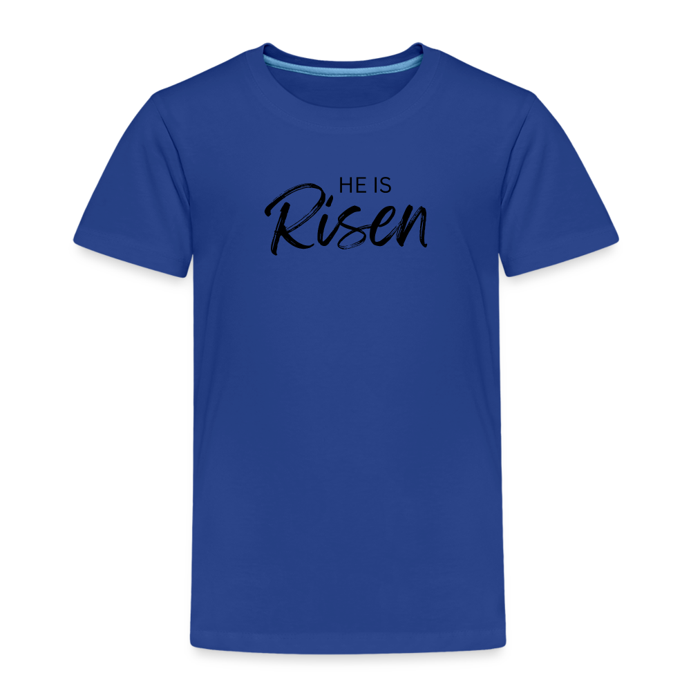 He is Risen Kids' Premium T-Shirt - royal blue