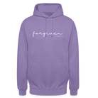 Forgiven Unisex Hoodie - lavender