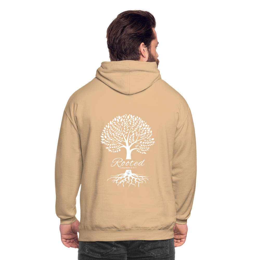 Rooted Unisex Hoodie - peach