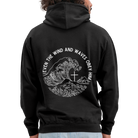 Wind an Waves Unisex Hoodie - black