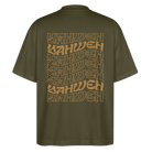 Yaweh Oversize Unisex Organic T-shirt - khaki