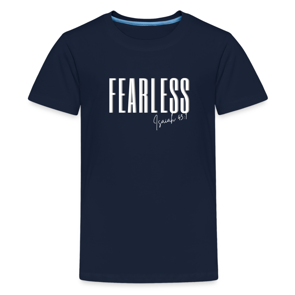 Fearless Teenager Premium T-Shirt - navy