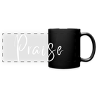 Praise Panoramic Mug - black