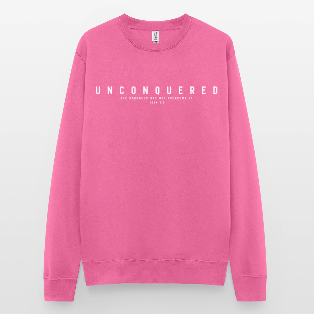 Unconquered Unisex Sweatshirt - pink