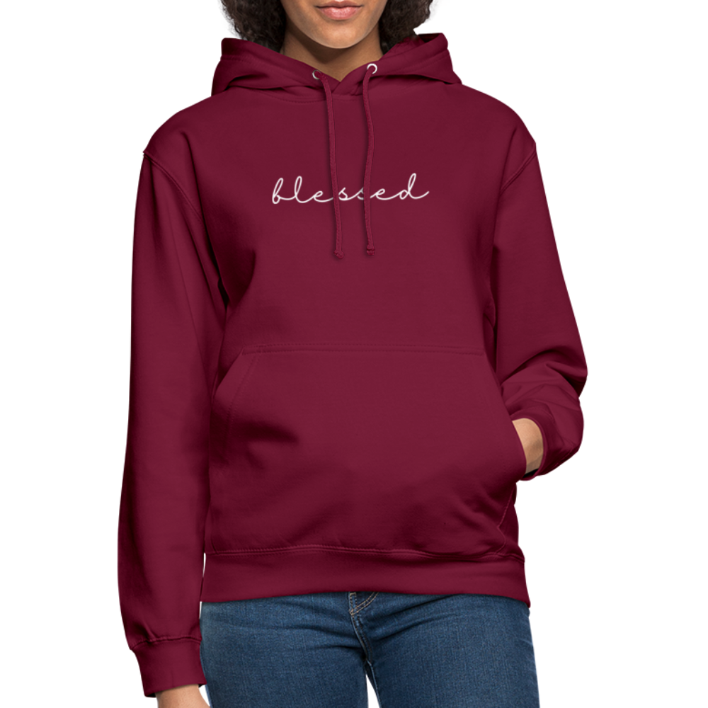 Blessed Unisex Hoodie - bordeaux