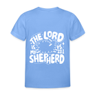 My Shepherd Kids' T-Shirt - back print - sky blue