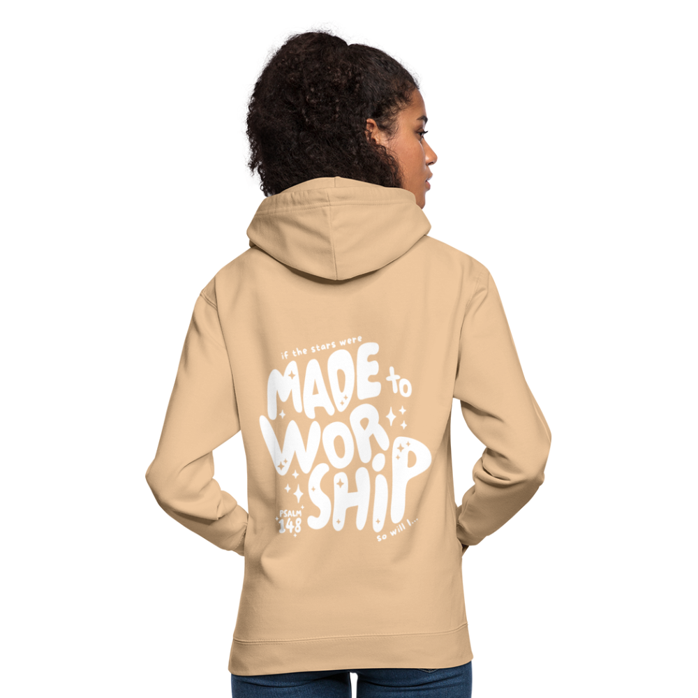 Made to Worship Unisex Hoodie - peach