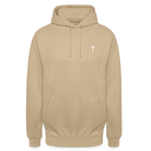 Cross Unisex Hoodie - beige