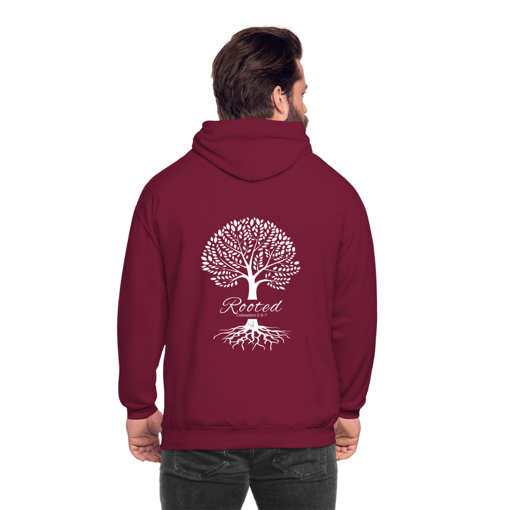 Rooted Unisex Hoodie - bordeaux