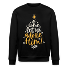 Christmas Unisex Organic Sweatshirt - black