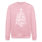 Christmas Unisex Organic Sweatshirt - cotton pink